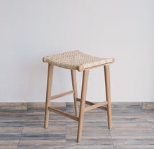 Load image into Gallery viewer, SORRENTO RATTAN STOOL- Pre Order ETA late May
