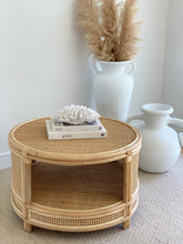 Load image into Gallery viewer, PALOMA ROUND RATTAN  COFFEE TABLE