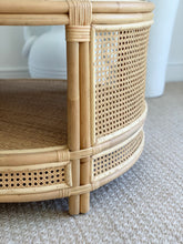 Load image into Gallery viewer, PALOMA ROUND RATTAN  COFFEE TABLE