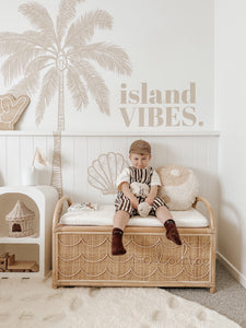 RATTAN ALOHA TOY BOX- Pre Order ETA late May