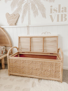 RATTAN ALOHA TOY BOX- Pre Order ETA late May