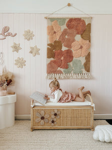 RATTAN DAISY TOY BOX- Pre Order ETA late May