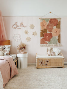RATTAN DAISY TOY BOX- Pre Order ETA late May