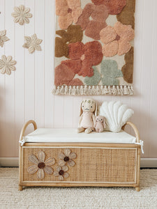 RATTAN DAISY TOY BOX- Pre Order ETA late May