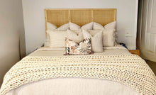 Load image into Gallery viewer, COVE TIMBER &amp; RATTAN BEDHEAD