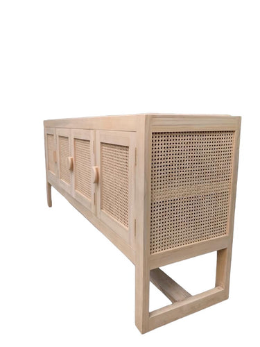 COVE FOUR DOOR RATTAN BUFFET- PRE ORDER